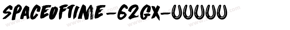SpaceOfTime-62gx字体转换