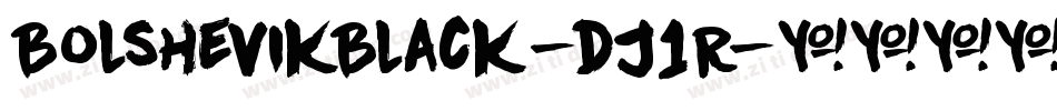BolshevikBlack-dJ1R字体转换