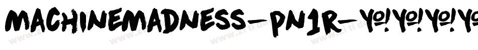 MachineMadness-pn1r字体转换