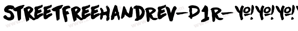 StreetFreehandRev-D1R字体转换