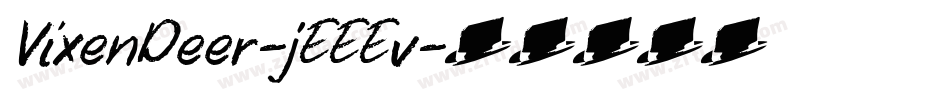 VixenDeer-jEEEv字体转换