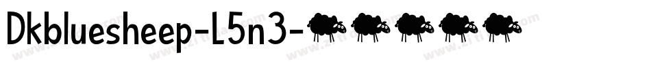 Dkbluesheep-L5n3字体转换