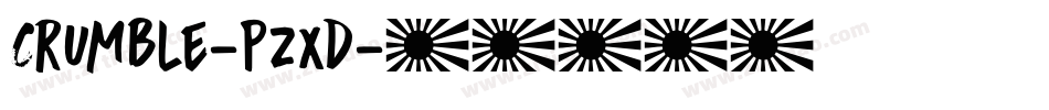 Crumble-pZXd字体转换