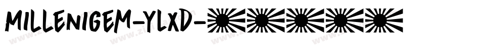 Millenigem-yLXd字体转换