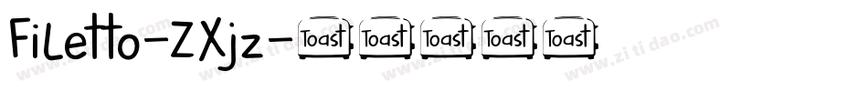 Filetto-ZXjz字体转换