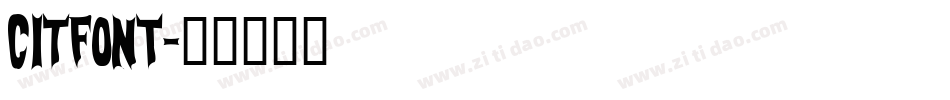 CITfont字体转换