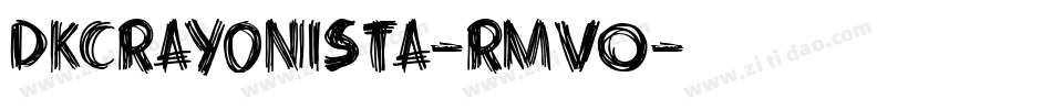 Dkcrayonista-rmVO字体转换