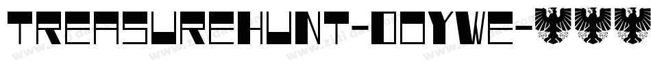 Treasurehunt-DOYwE字体转换