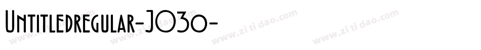 Untitledregular-JO3o字体转换 Untitledregular-JO3o字体转换