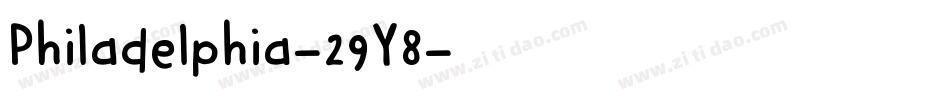 Philadelphia-29Y8字体转换 Philadelphia-29Y8字体转换