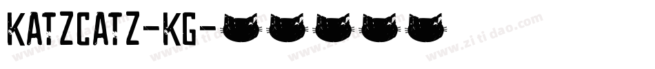 Katzcatz-KG字体转换