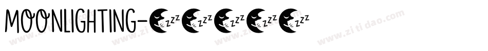 Moonlighting字体转换