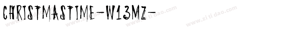 Christmastime-w13Mz字体转换