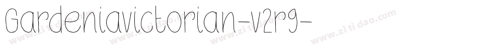 Gardeniavictorian-v2r9字体转换