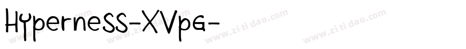 Hyperness-XVpG字体转换