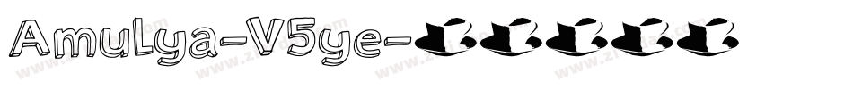 Amulya-V5ye字体转换