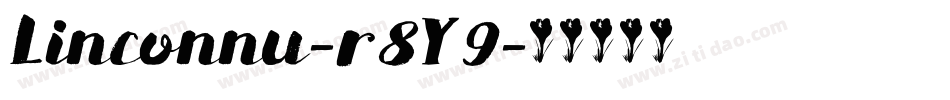 Linconnu-r8Y9字体转换