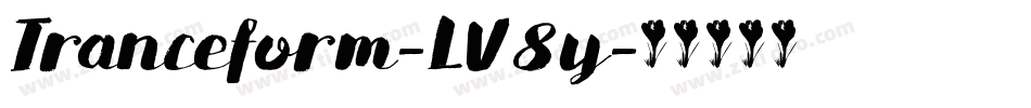 Tranceform-LV8y字体转换 Tranceform-LV8y字体转换