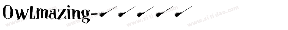 Owlmazing字体转换