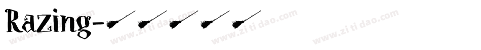 Razing字体转换