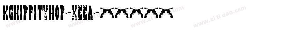 KgHippityHop-XEEa字体转换