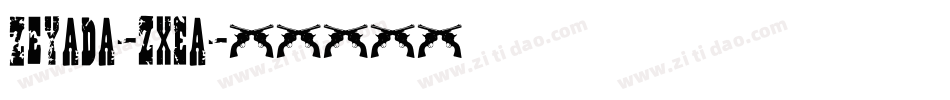 Zeyada-zxEa字体转换