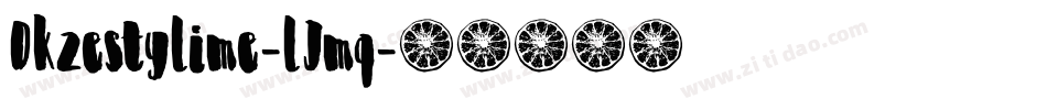 Dkzestylime-lJmq字体转换