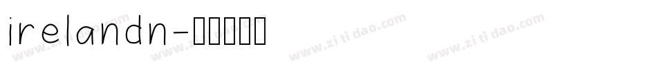 irelandn字体转换