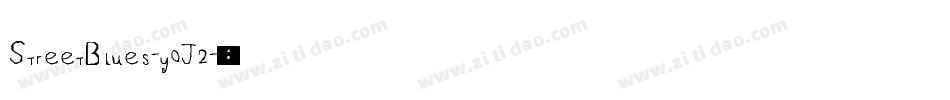 StreetBlues-y0J2字体转换