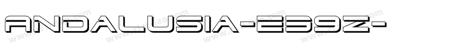 Andalusia-E39z字体转换