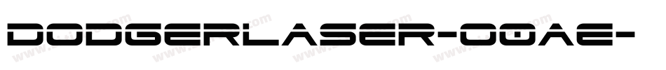 DodgerLaser-O0ae字体转换
