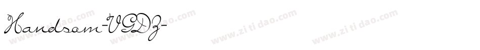 Handsom-VGDZ字体转换
