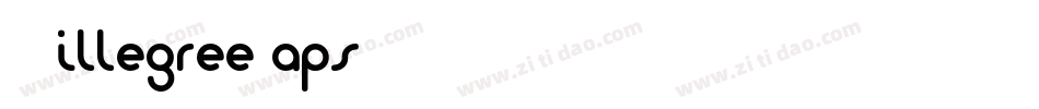 DLFillegreeCaps字体转换