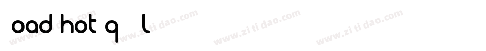 RoadShot-qZYDl字体转换