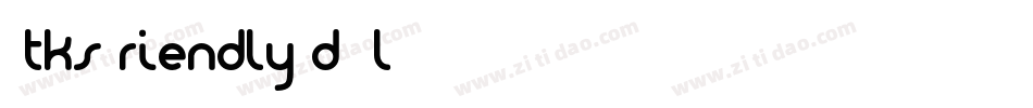 VtksFriendly-d0Dl字体转换