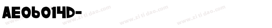 AE06014D字体转换