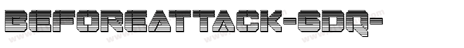 BeforeAttack-GDq字体转换