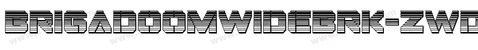 BrigadoomWideBrk-ZwDq字体转换