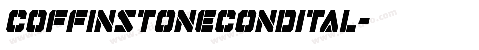 coffinstonecondital字体转换