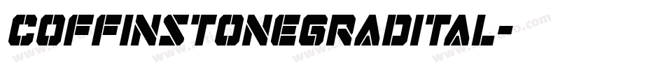 coffinstonegradital字体转换