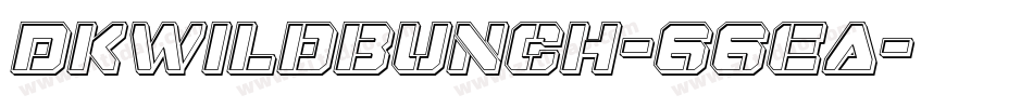 Dkwildbunch-66eA字体转换