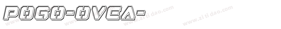 Pogo-ovEa字体转换