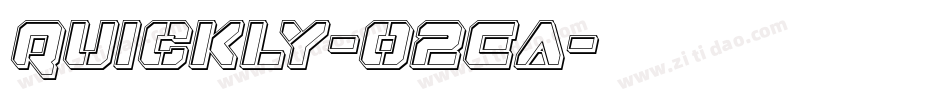 Quickly-o2Ea字体转换