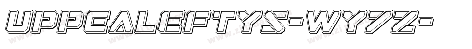 UppEaLeftys-Wy7z字体转换