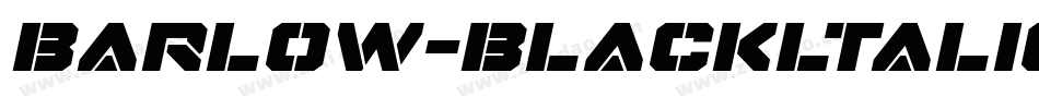 barlow-blackltalic字体转换 barlow-blackltalic字体转换