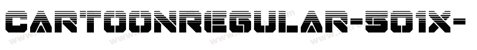 CartoonRegular-5O1x字体转换
