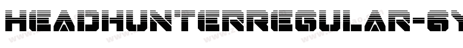 HeadhunterRegular-6Y1x字体转换