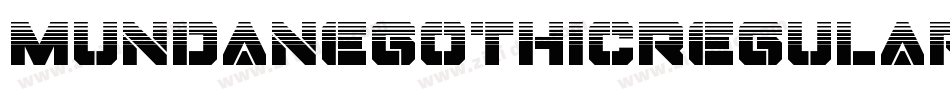 MundanegothicRegular-lG1X字体转换 MundanegothicRegular-lG1X字体转换