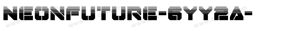 NeonFuture-6YY2A字体转换 NeonFuture-6YY2A字体转换