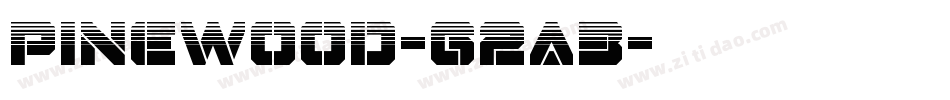 Pinewood-g2a3字体转换 Pinewood-g2a3字体转换